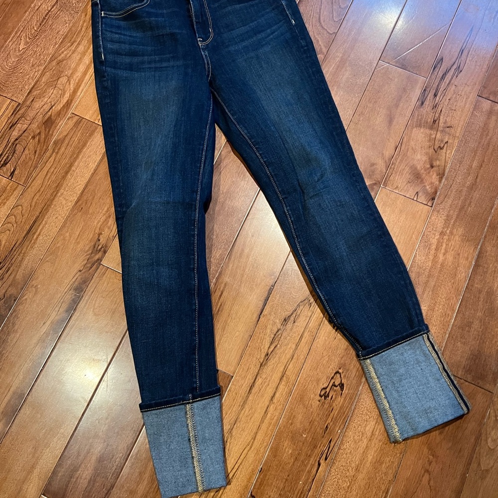 Dark Blue Women's Jeans size 0 , 360° stretch